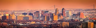 Newark New Jersey skyline